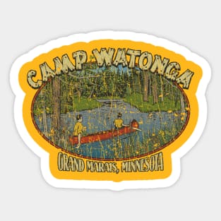 Camp Watonga 1956 Sticker